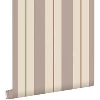 TAPETE Streifen 50 x 900 cm - Beige, Papier (50/0.1cm) - ESTAhome