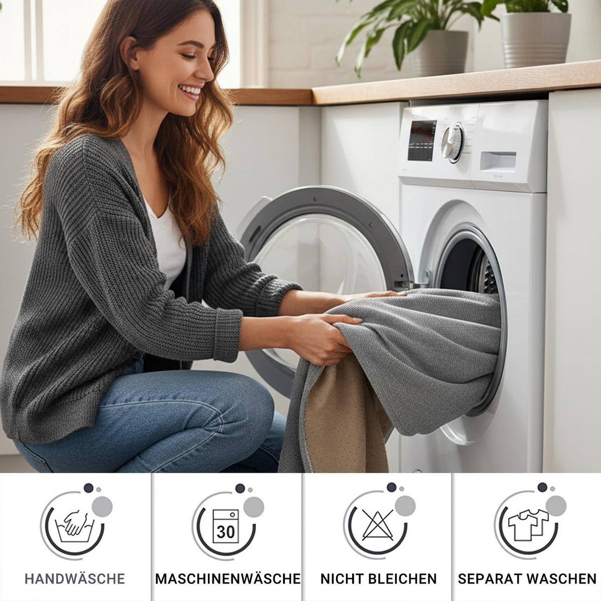 SOFAÜBERWURF Dunkelgrau 90 x 180 cm 1 Stück - Dunkelgrau, Textil (90/180cm) - Kaket