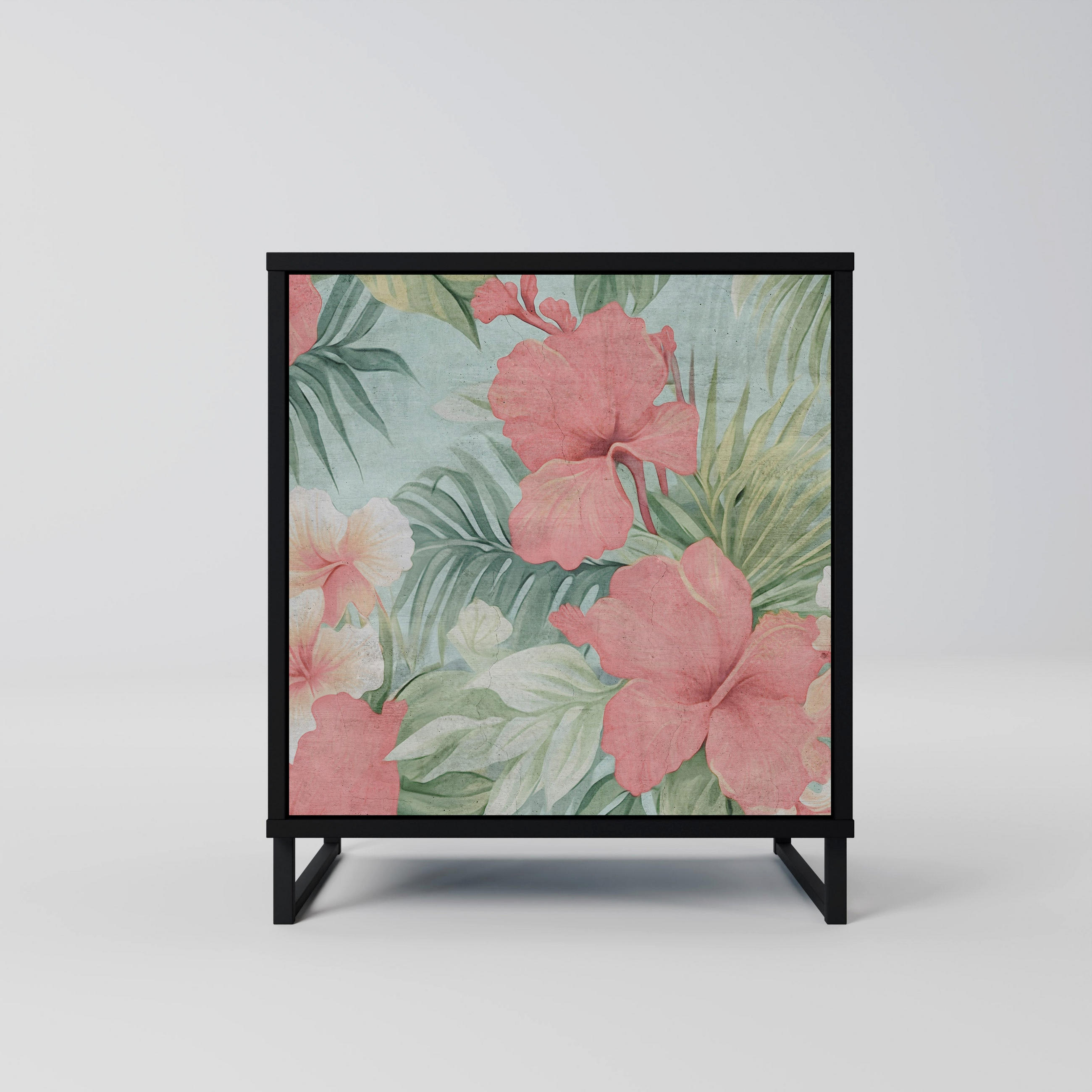 SpaceRebels Sideboard Schwarz 57.5x67.5x42 cm