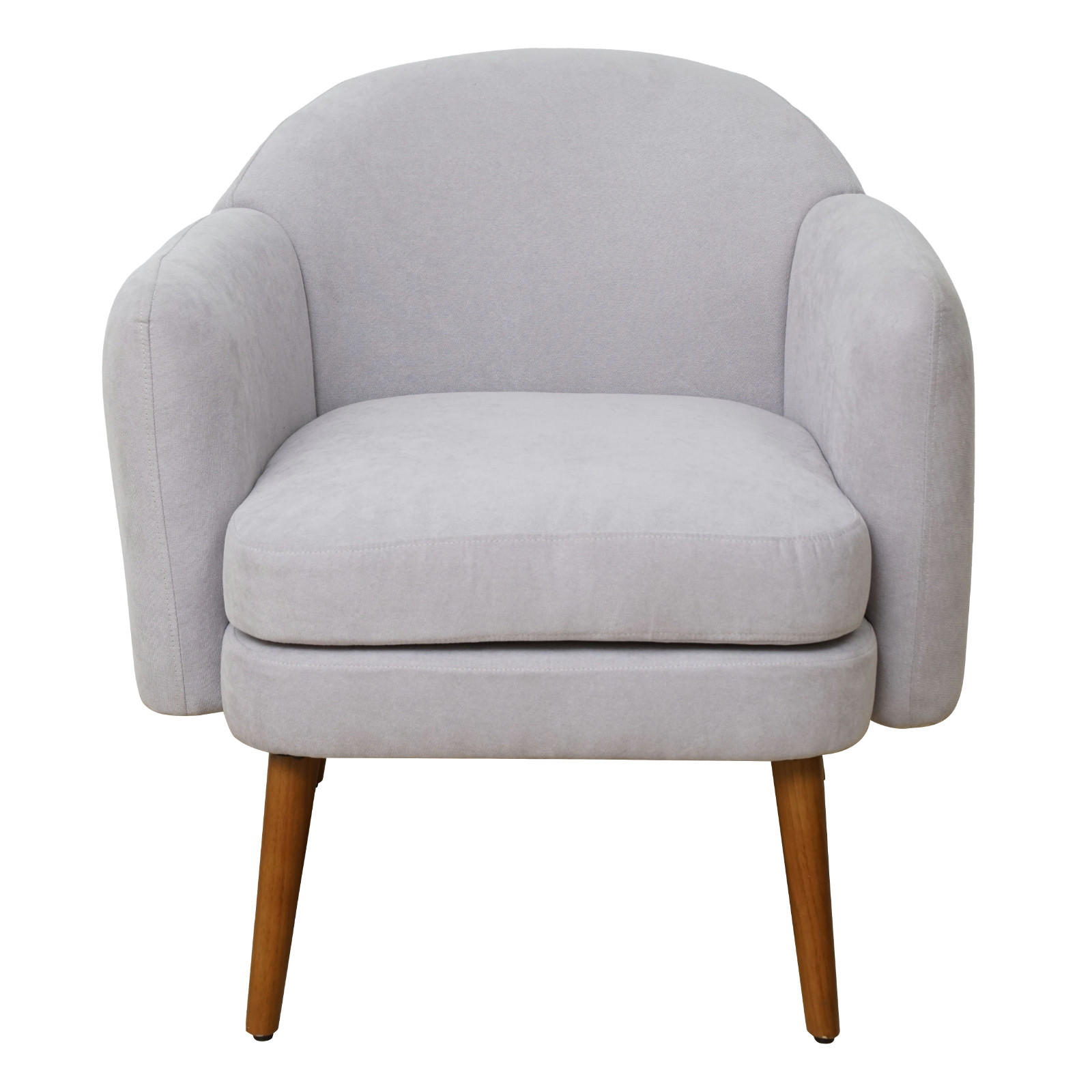 LOUNGESESSEL JOHAN Hellgrau - Grau, Textil (60/79/68cm) - SVITA