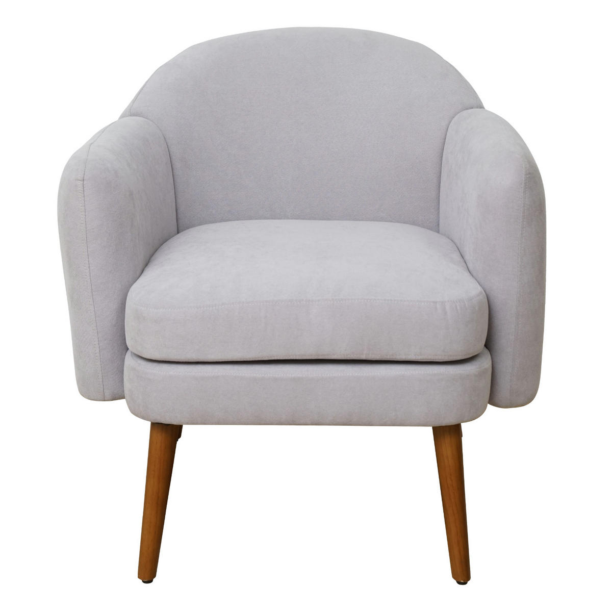 LOUNGESESSEL JOHAN Hellgrau - Grau, Textil (60/79/68cm) - SVITA