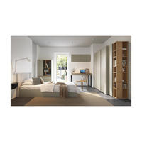 SCHLAFZIMMER Set 6-tlg. – LUCA System – Grau - Grau, Holzwerkstoff (145/195/50cm) - hi-markt