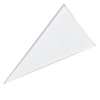 SPRITZBEUTEL 50 Stück 55 x 28 cm transparent - Transparent, Kunststoff (28/1/55cm)