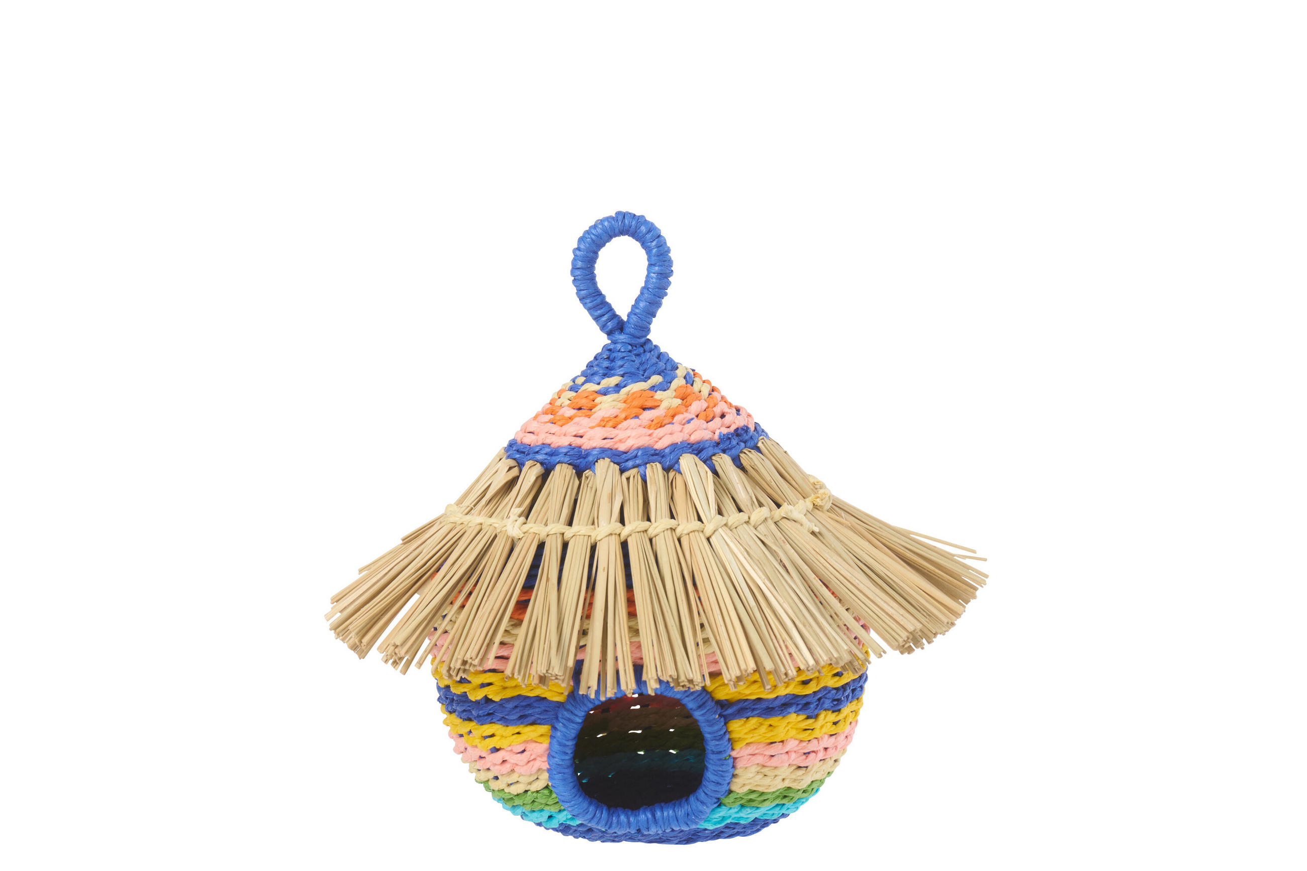 NISTKASTEN GESTREIFT Multi - Multicolor, Papier (22/22/22cm) - J-Line