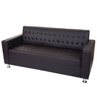 3-SITZER SOFA Braun - Braun, Textil (180/82/75cm) - MCW