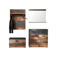 GARDEROBE Braun - Braun, Holzwerkstoff (185/192/37cm) - ebuy24