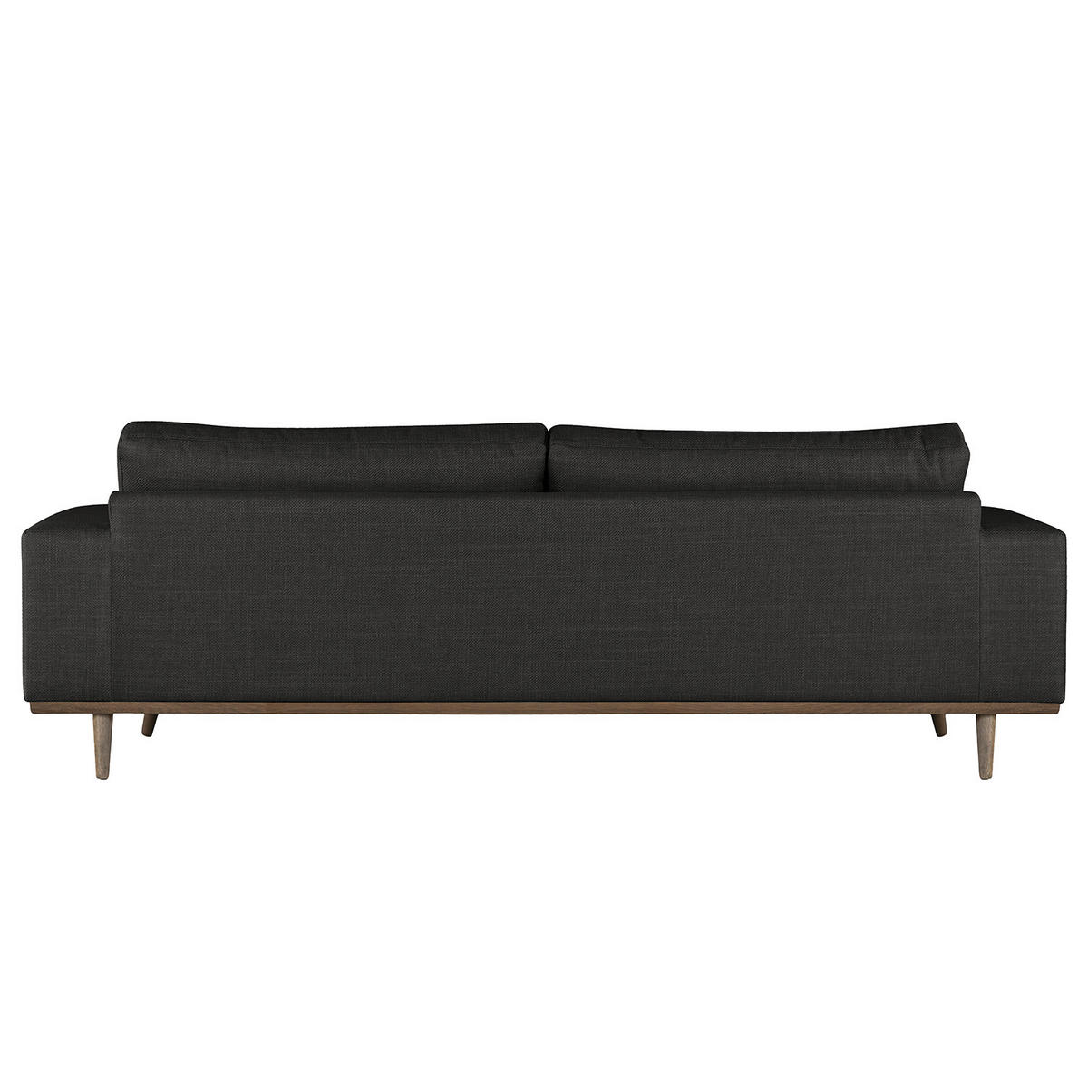 3-SITZER SOFA - Schwarz, Textil (237/81/88cm) - home24