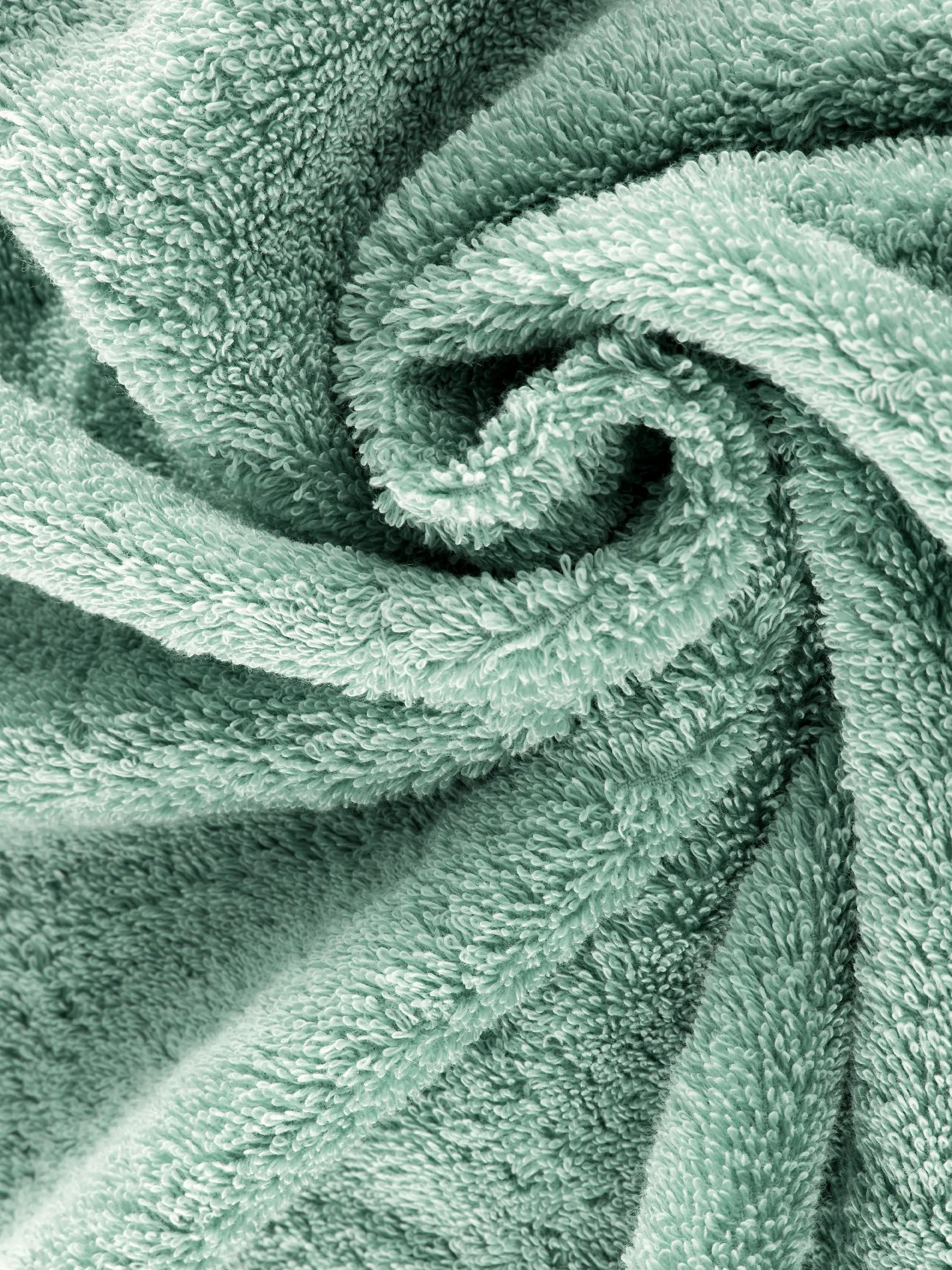 SEIFTUCH 3er Set Pura Mint - Mintgrün, Textil (30/30cm) - Herzbach Home