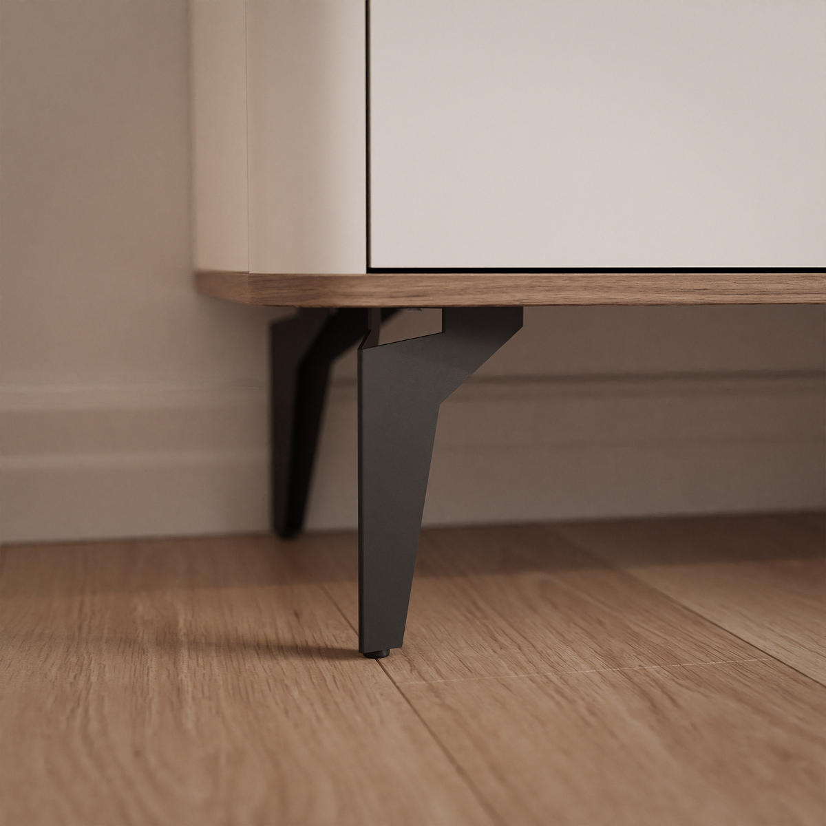 VITRINE BELLAGIO - Kaschmir, Holzwerkstoff (88/156/40cm) - Idohome