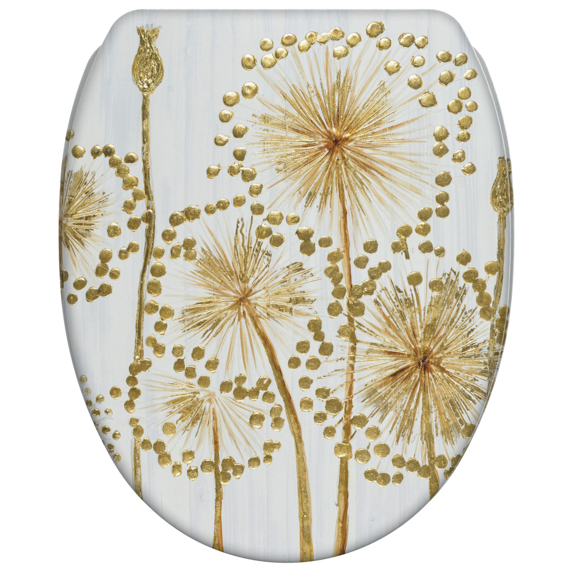 Sanilo Wc-Sitz Gold 37.7x5.5x48 cm