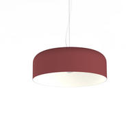 HÄNGELEUCHTE Tuzzi - Samtahornfarben, Metall (50/50/12cm) - Lumicom