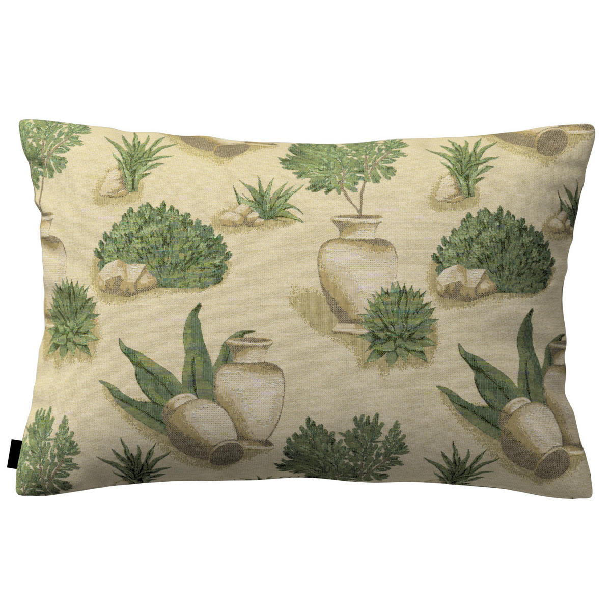 KISSENHÜLLE Mia 43x43 cm - Grün, Textil (47/1cm) - Dekoria