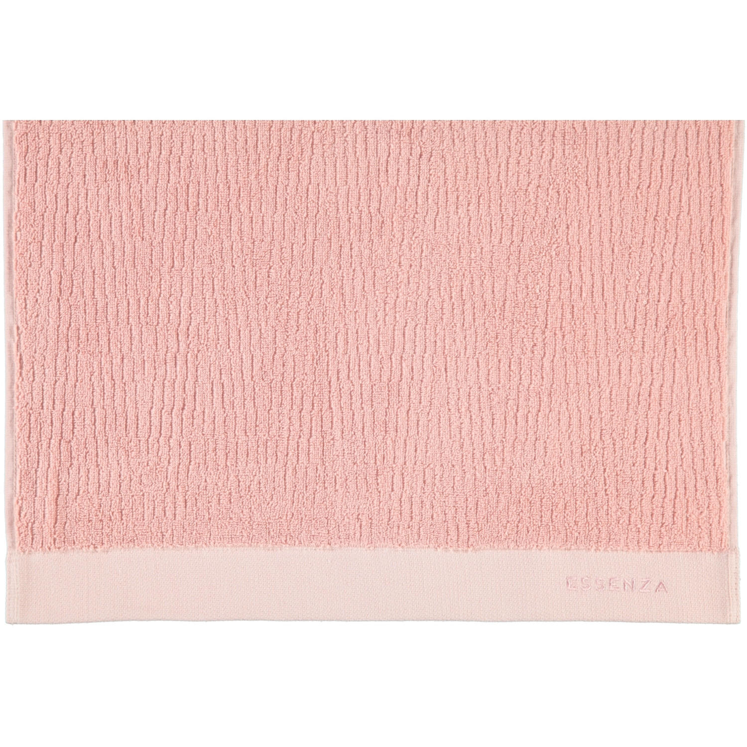 HANDTÜCHER CONNECT ORGANIC LINES ROSE - Rosa, Textil (50/100cm) - Essenza