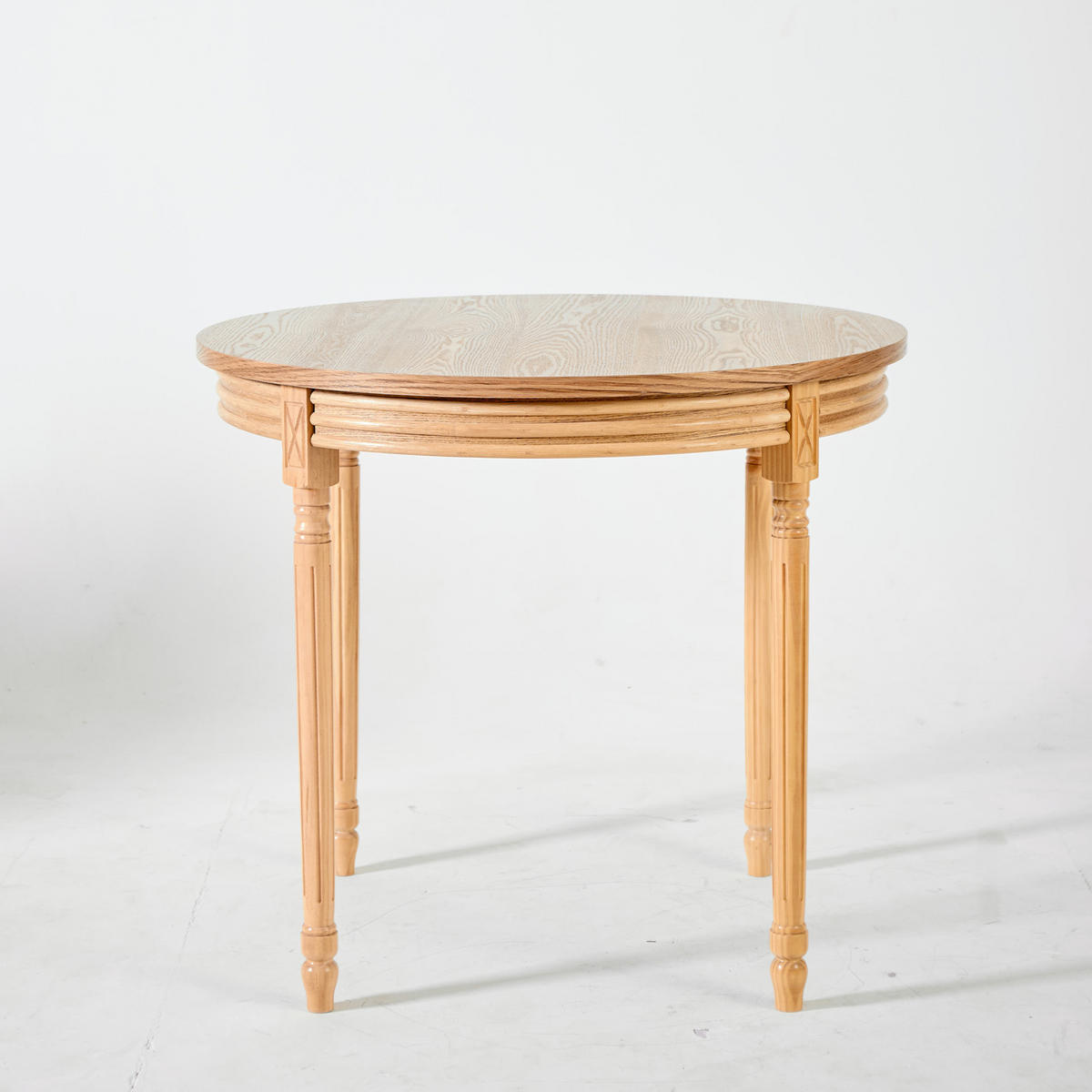 ESSTISCH Rund Braun 90 x 90 x 75 (cm) - Braun, Holz (90/90/80cm) - Nordlys