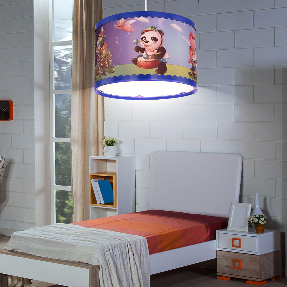 DECKENLEUCHTE Kunststoff Bunt KUNGFU - Multicolor, Kunststoff (28/28/120cm) - Globo Lighting