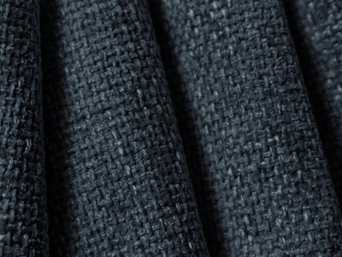 SOFA modular Lupine aus Chenille-Stoff königsblau 4 Sitzplätze - Dunkelblau, Textil (95/70/290cm) - Micadoni