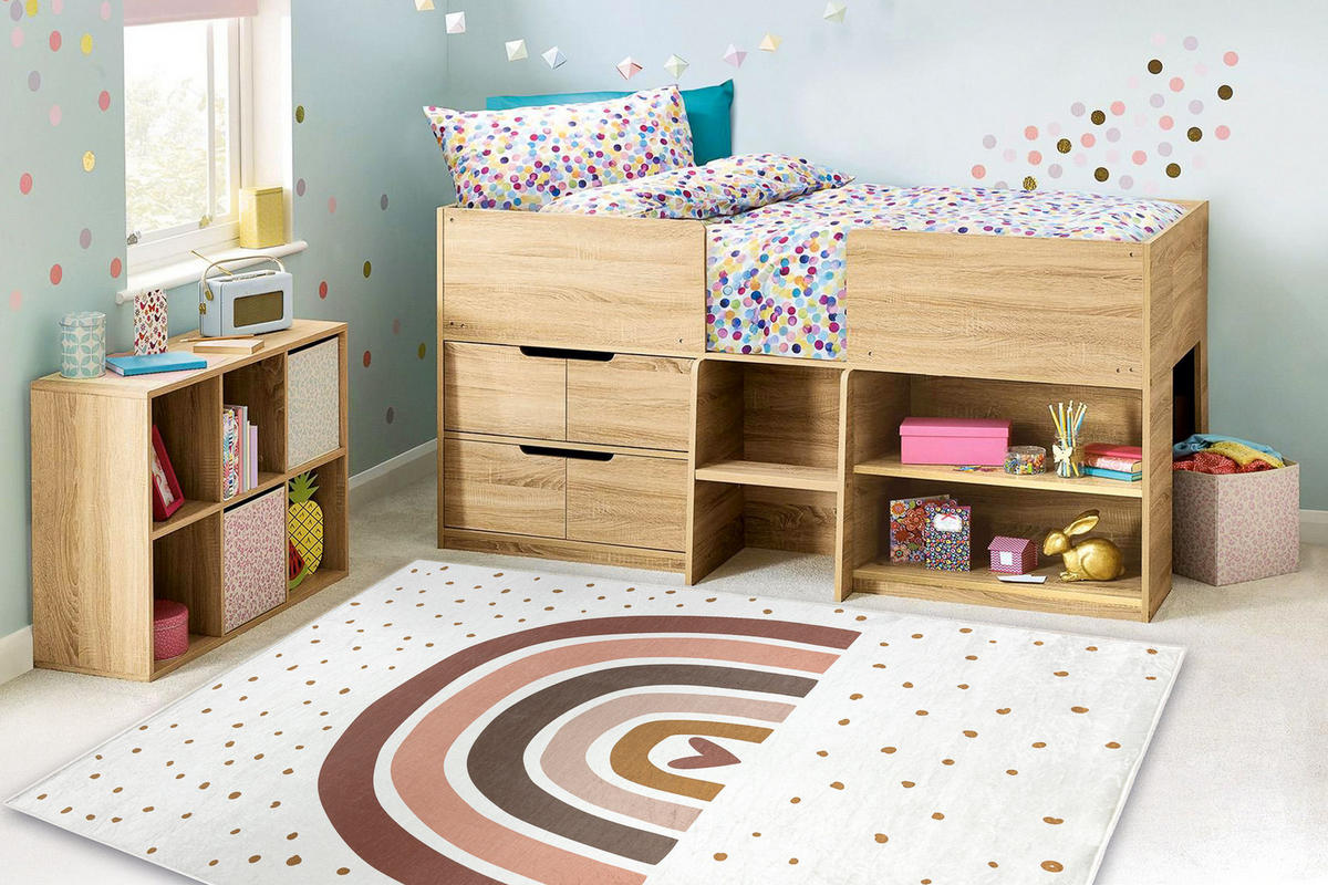 TEPPICH Bambino 200/290 cm - Weiß, Textil (200/290cm) - rugsX