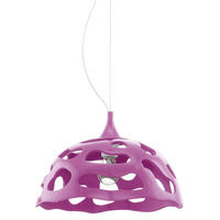 LED HÄNGELEUCHTE Kunststoff Lila - Lila, Kunststoff/Metall (38/38/110cm)