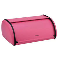 BROTKASTEN Rosa 36/24/15 cm KH1753 - Pink, Metall (24/15/36cm) - Kinghoff 
