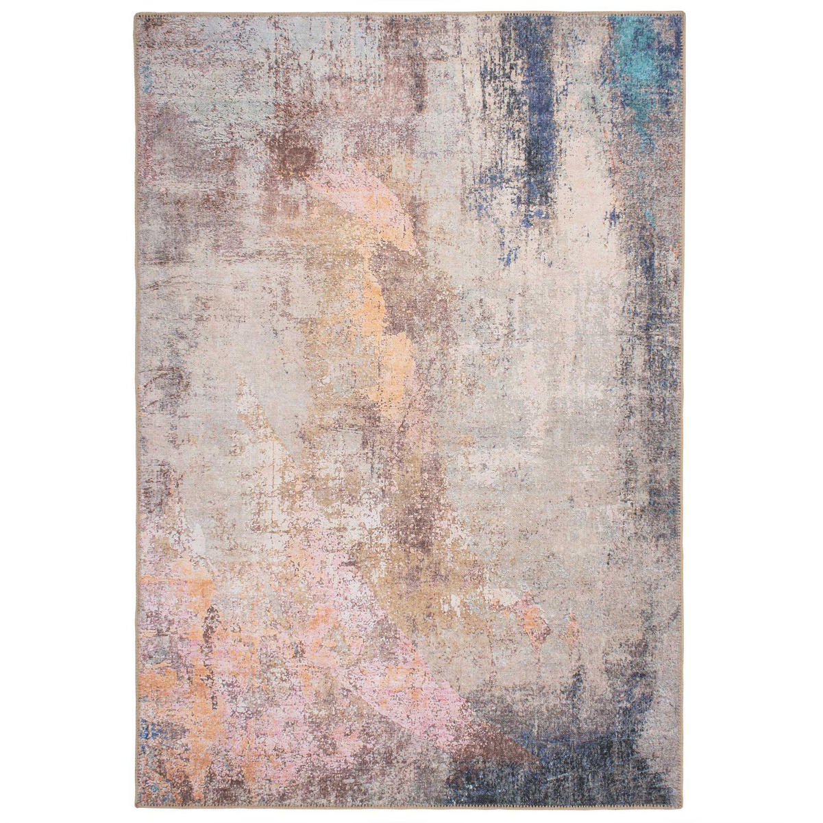 FLACHWEBETEPPICH Carrie Multi - Beige, Textil (200/290cm) - Kukoon Rugs