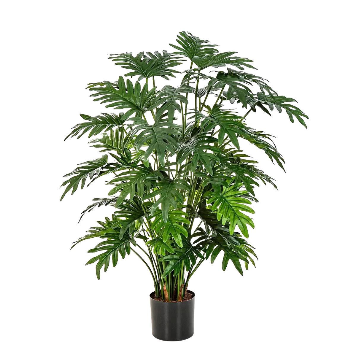 PHILODENDREN Künstlicher Philodendron - Therese 100 cm - Grün, Kunststoff (100cm) - aplanta