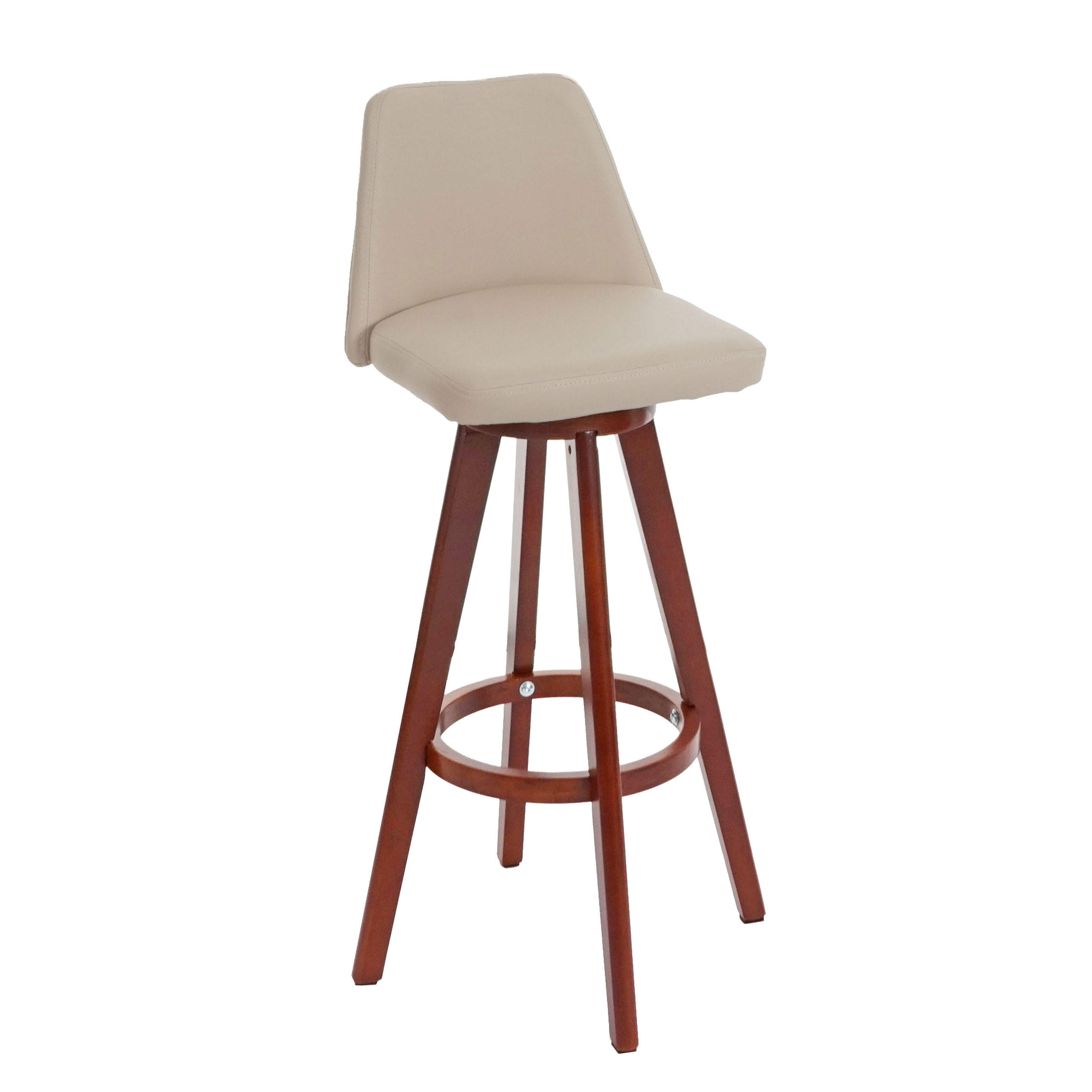 BARHOCKER Cremeweiß - Weiß, Textil (39/105/45cm) - MCW
