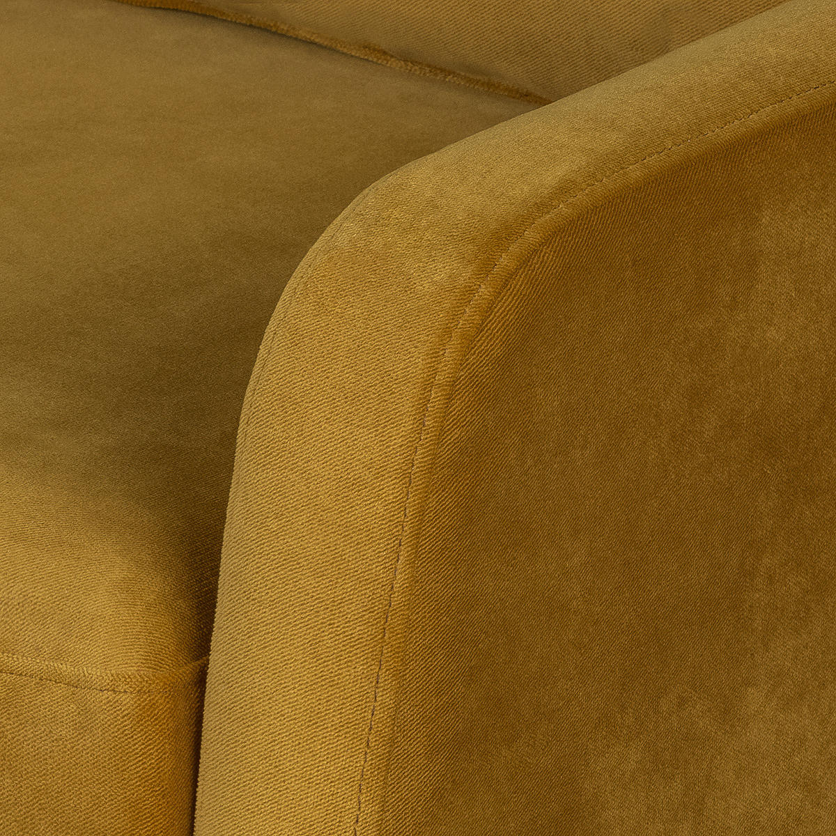 SESSEL - Gelb, Holz/Textil (70/88/84cm) - home24