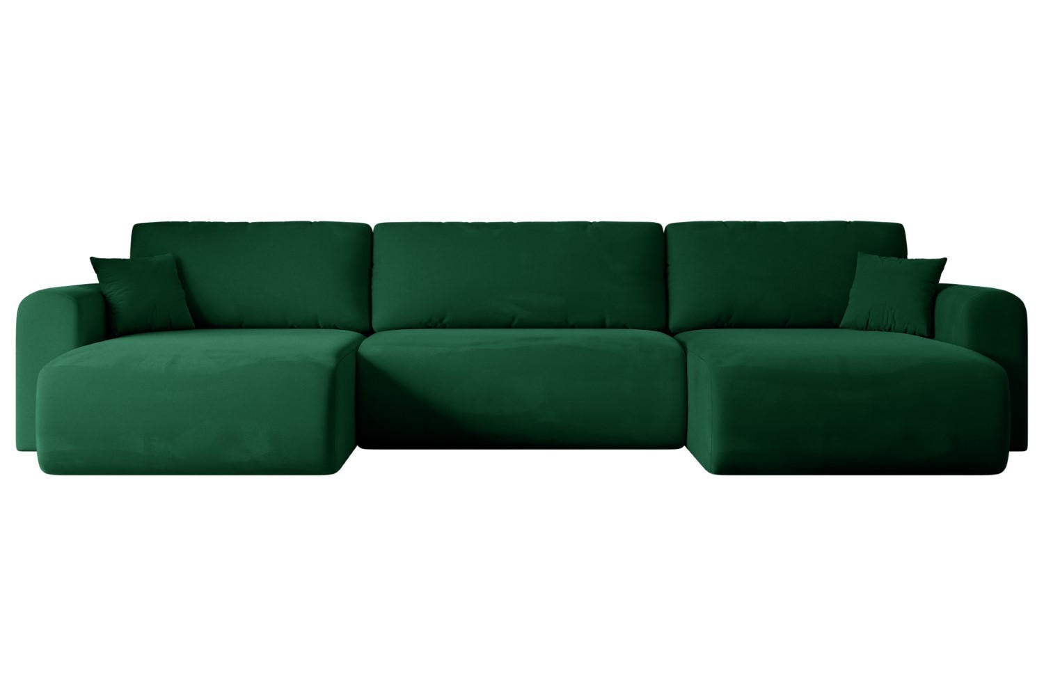Altdecor Wohnlandschaft Grün 362x83x145 cm