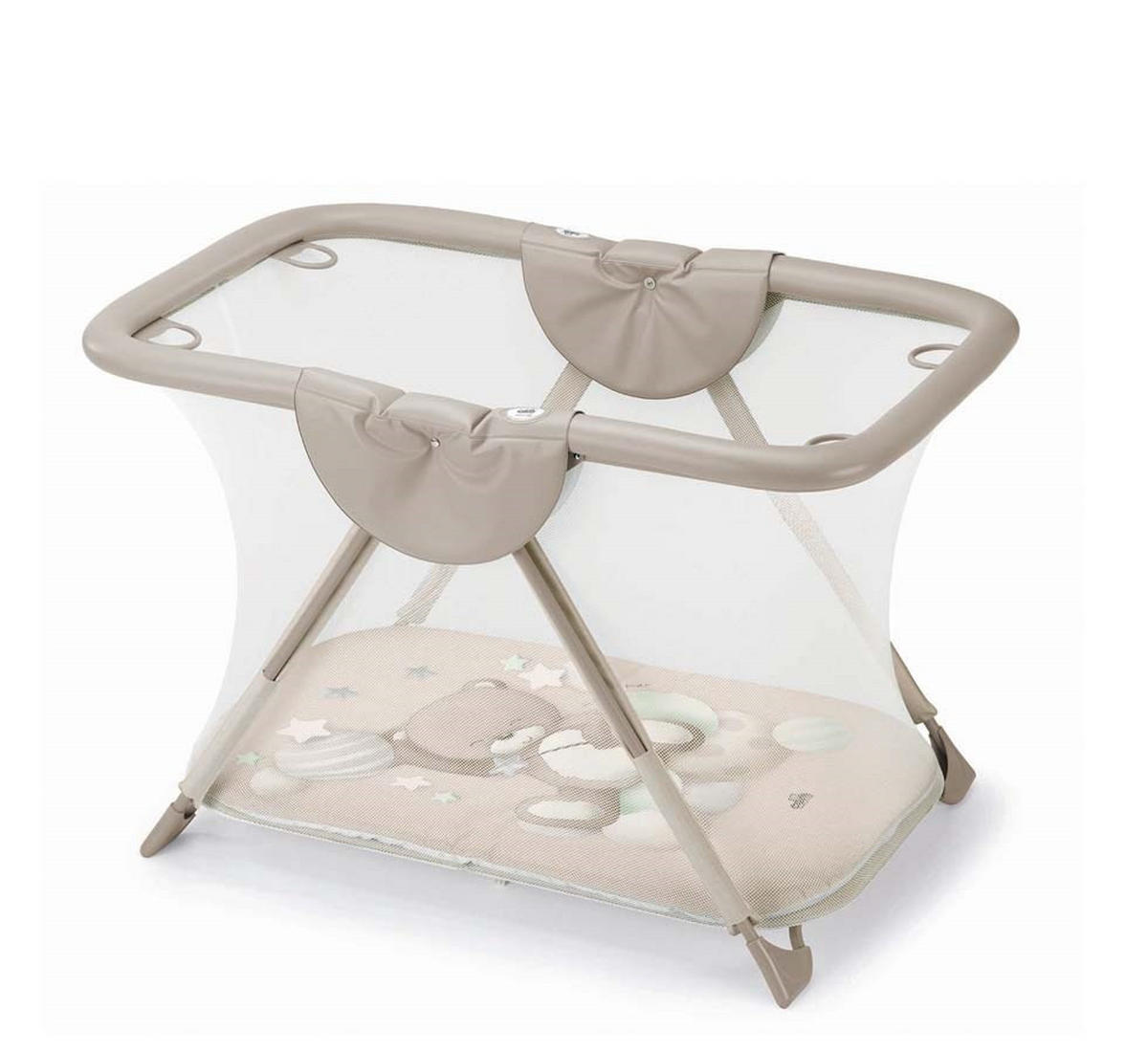 LAUFGITTER Brevettato Millegiochi für Babys - Beige, Kunststoff/Textil (77.5/83/125cm) - Cam il Mondo del Bambino S.p.A.