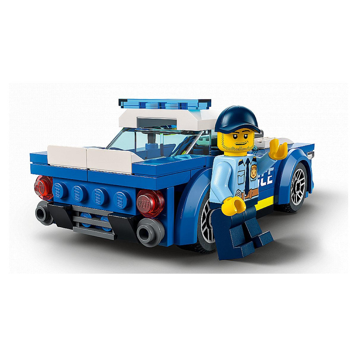 POLIZEIAUTO V29 City - Blau, Kunststoff (14/16/5cm) - Lego