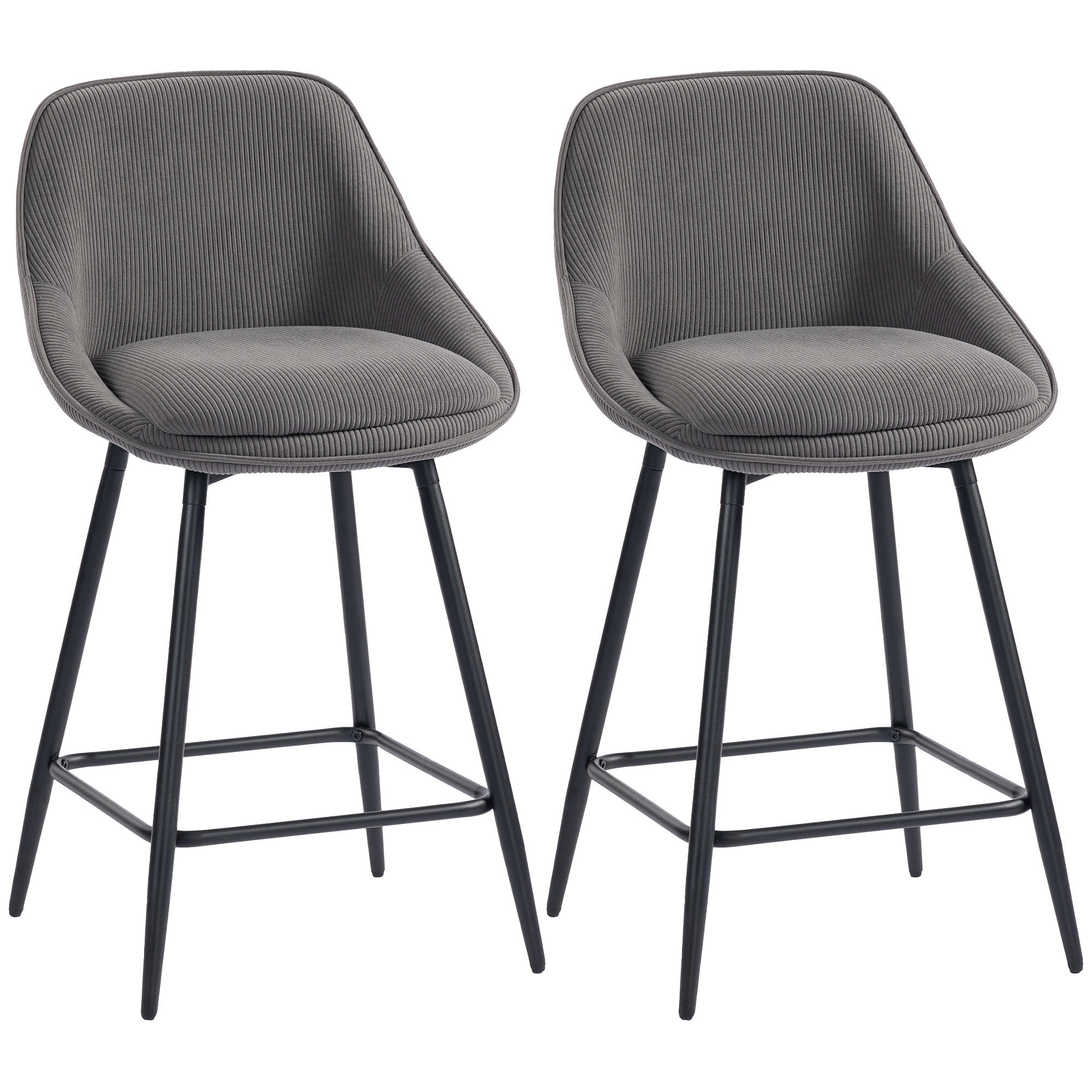 XXXLutz Barhocker Grau 49x88x52 cm