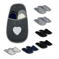 6XPANTOFLE pro hosty - různobarevná, textil (28/50/6cm) - Relaxdays