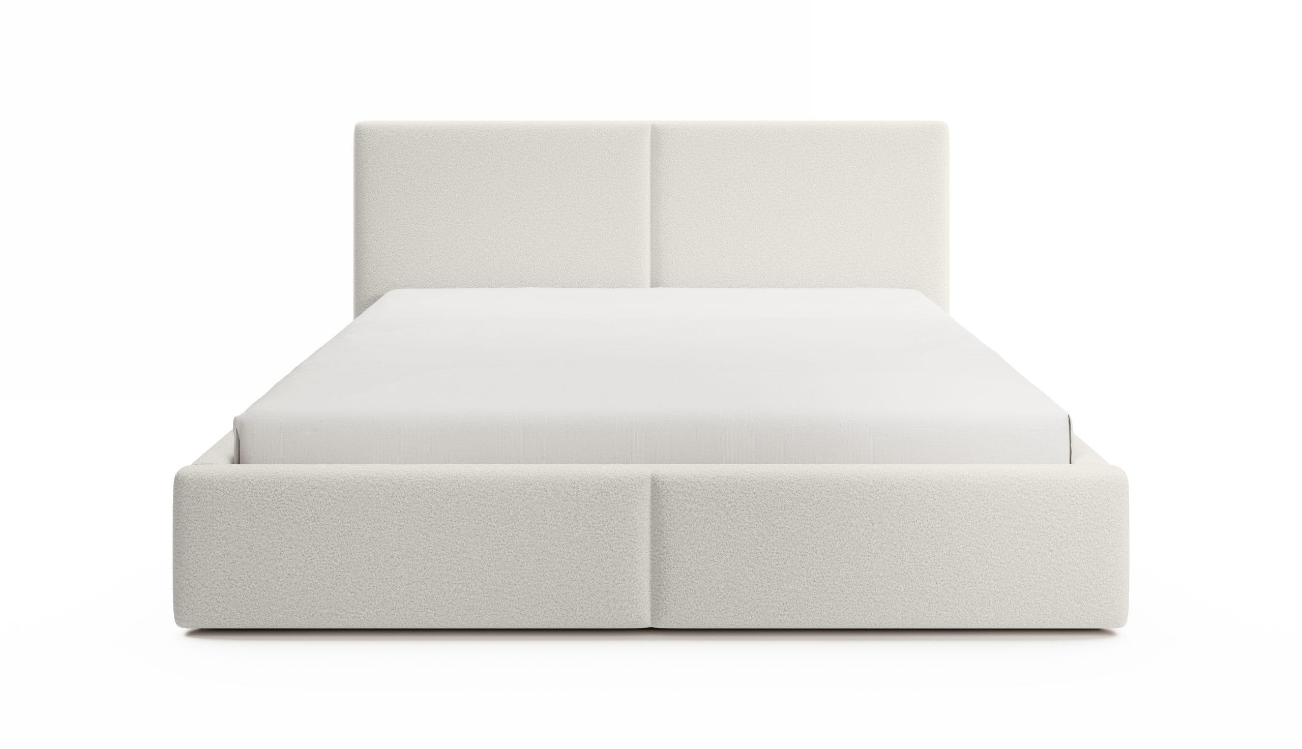 POLSTERBETT Toreira Slim 120x200 cm Creme - Creme, Holz/Textil (120/200cm) - Fedve