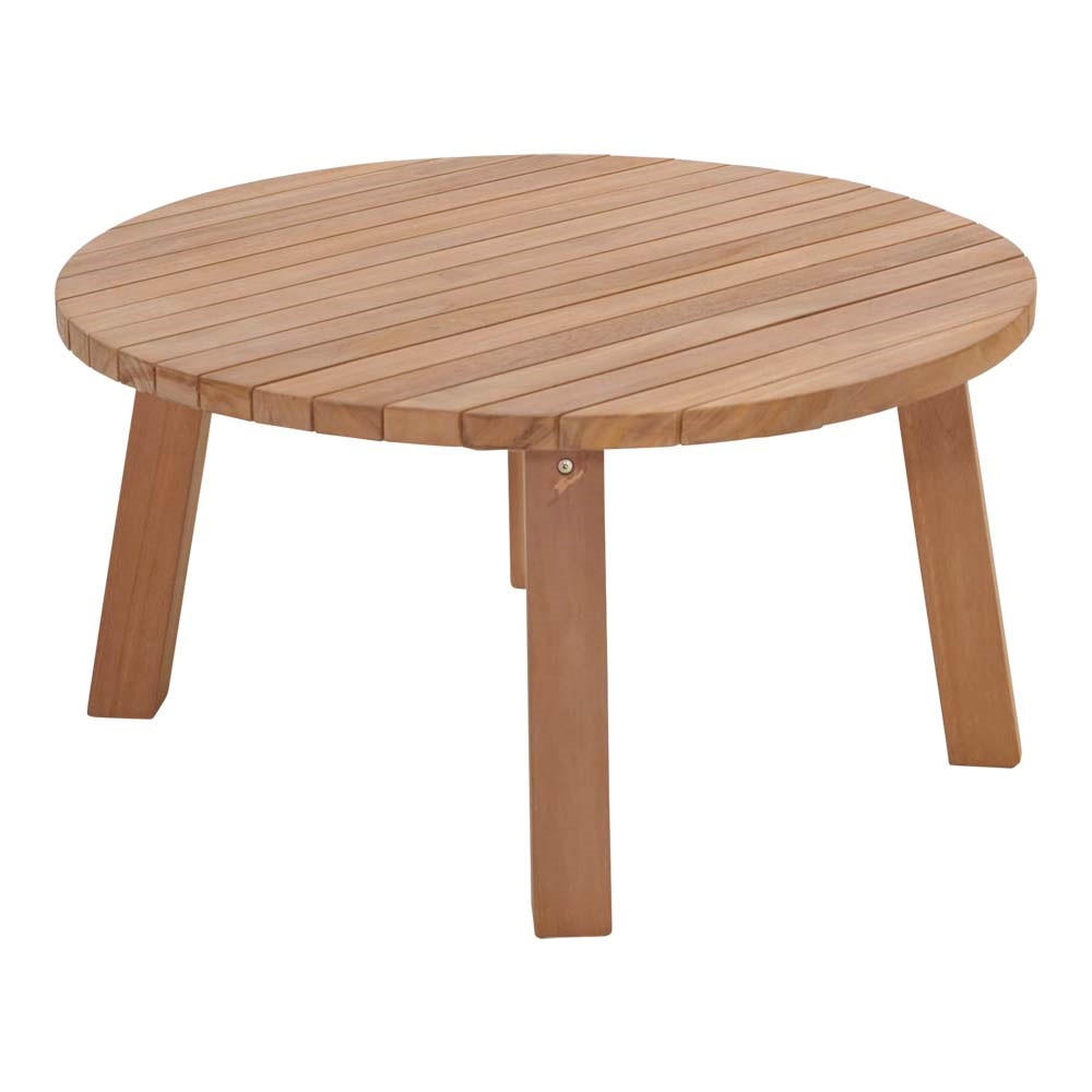 Lesli Living Gartentisch Schwarz 80x40x80 cm