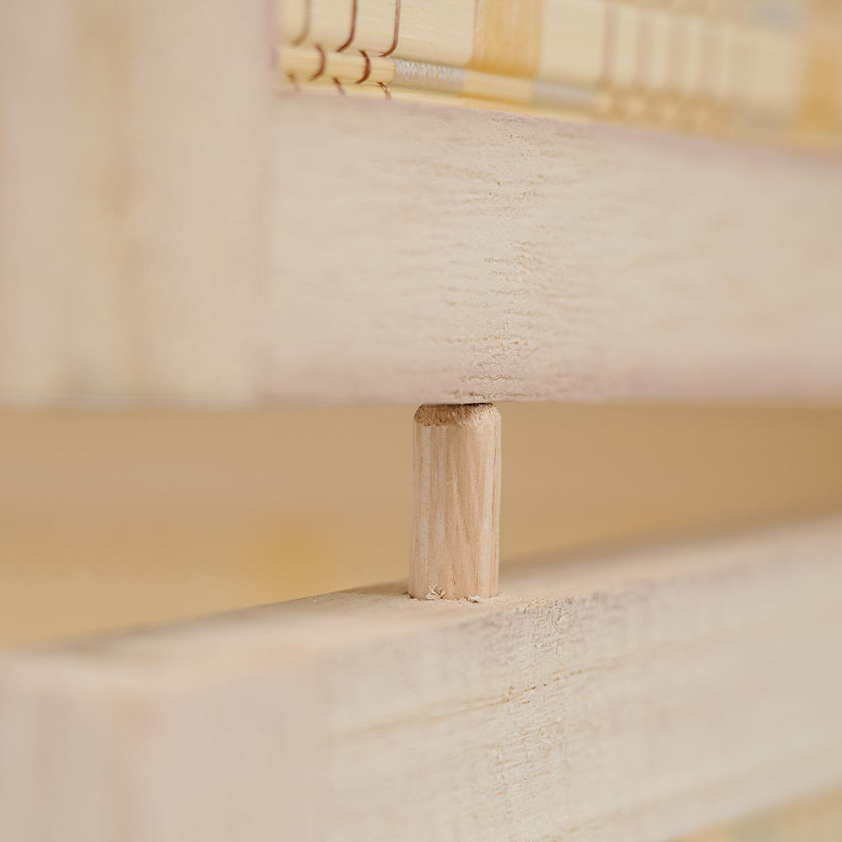PARAVENT 120/170 cm Natur Holz Bambus - Braun, Holz/Naturmaterialen (120/170/2cm) - Homestyle4u