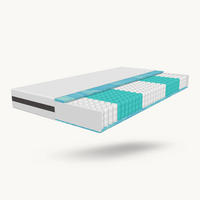 TASCHENFEDERKERNMATRATZE H3/H4 120x200 - Weiß, Textil (120/200cm) - Schlaftroll