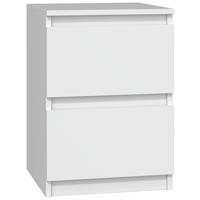 NACHTTISCH MALWA M2 - WEISS - Weiß, Holzwerkstoff (30/40/30cm) - CDF