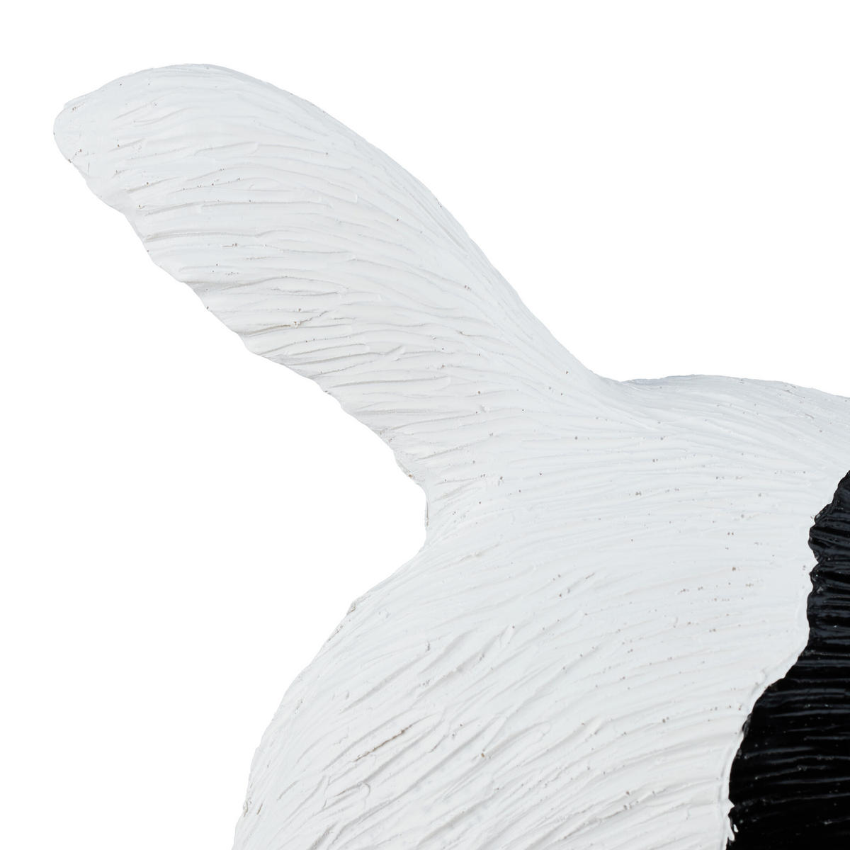 HUND-GARTENFIGUR - Weiß, Kunststoff (28/23/17cm) - Relaxdays