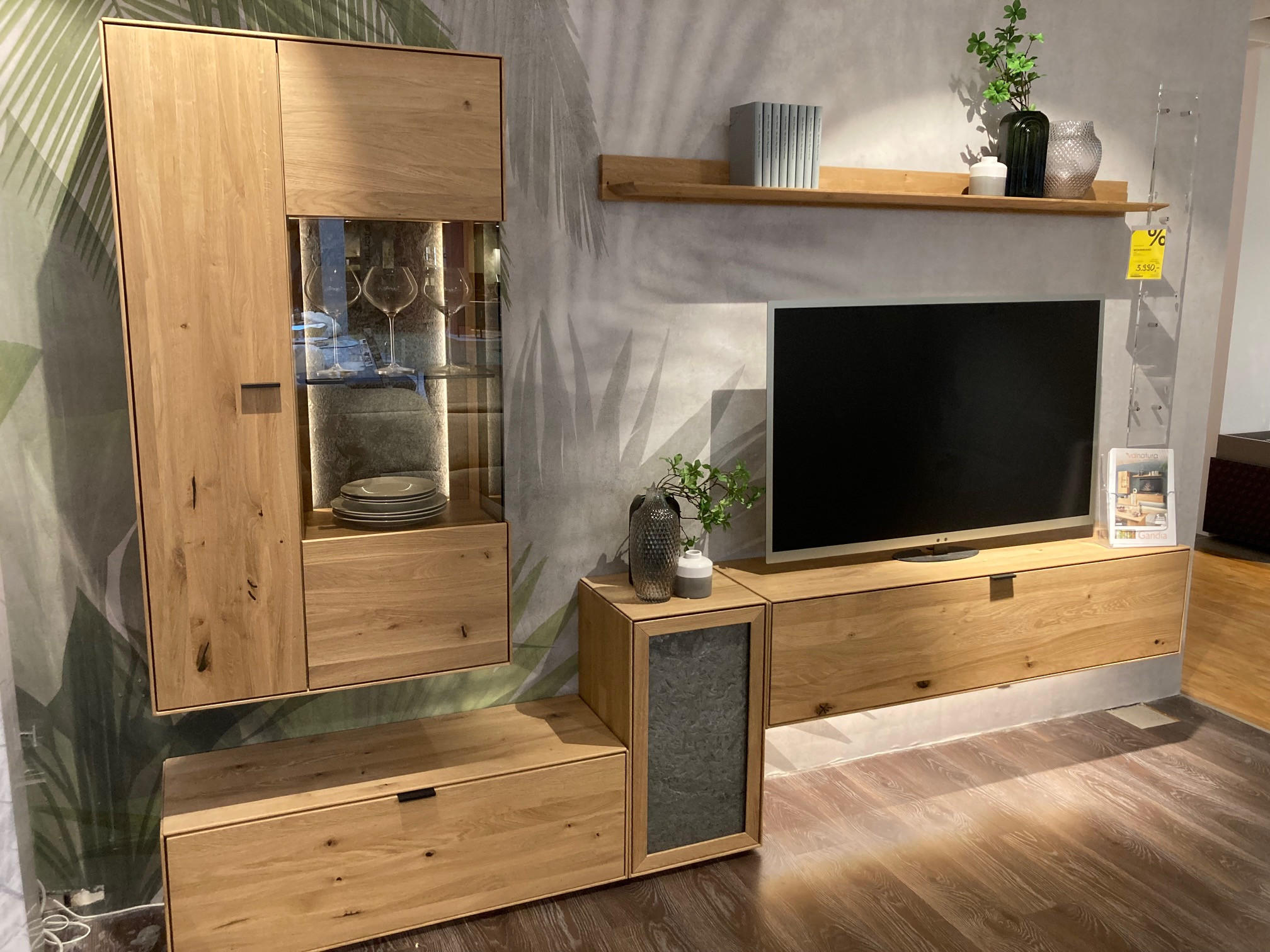 Wohnwand Gandia - Valnatura