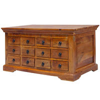 COUCHTISCH Akazie 100x60x54 honig lackiert OXFORD #0321 - Braun, Holz (100/60/54cm) - Massivmoebel24