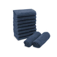 SEIFTÜCHER, 10er-Set, 30x30 cm, 100% Baumwolle, Blau - Dunkelblau, Textil (30/30cm) - Zollner