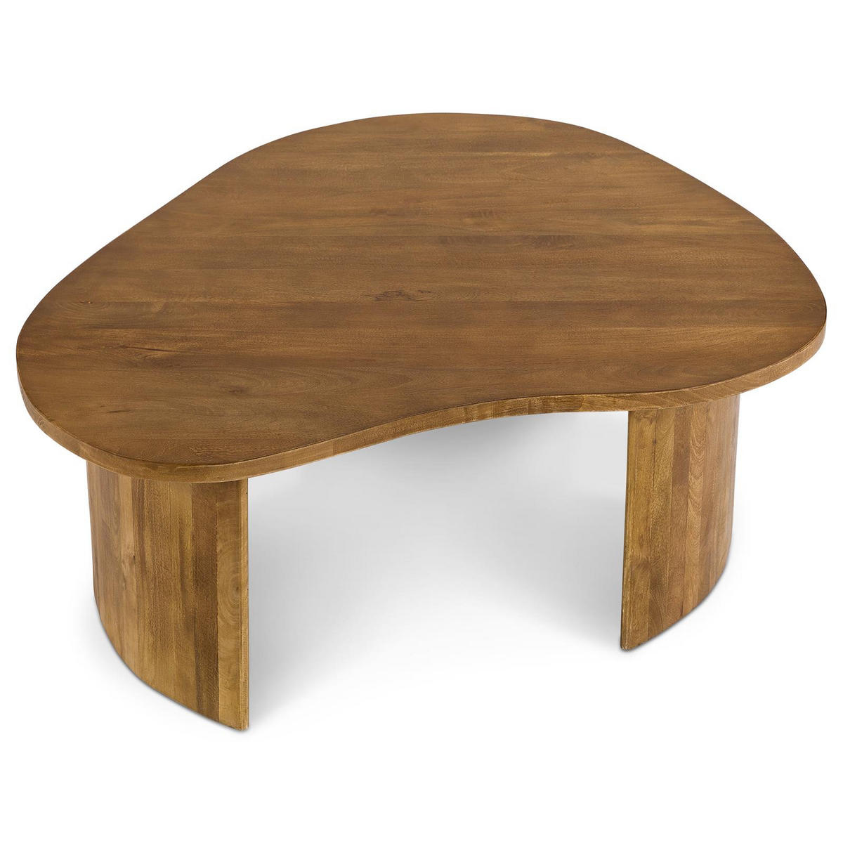 COUCHTISCH CALUA hellbraun - Hellbraun, Holz (90/104/40cm) - IDIMEX