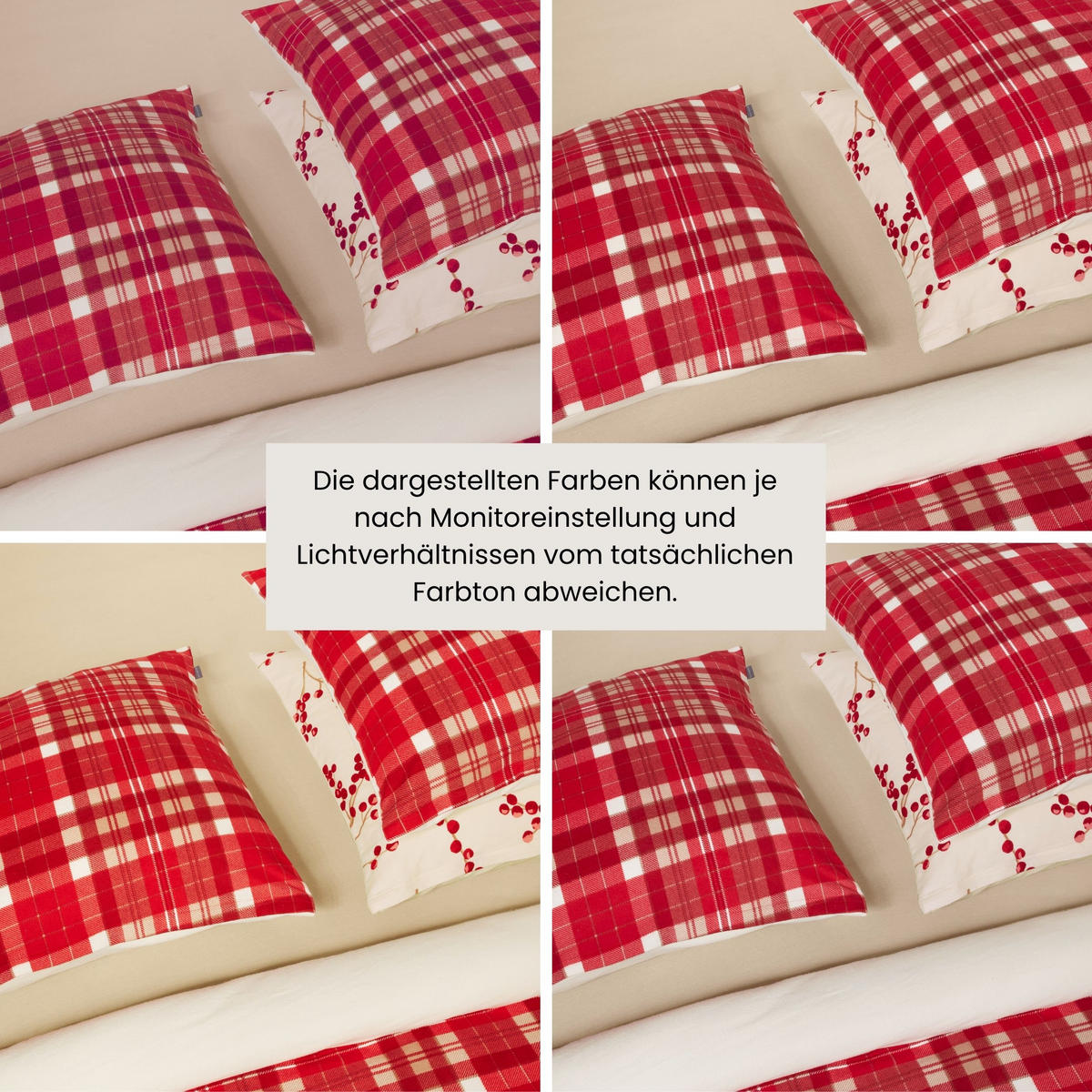 BETTWÄSCHESET Rowan - Feinbiber - 2-teilig - 135 x 200 cm - Creme - Creme, Textil (135/200cm) - SCHIESSER