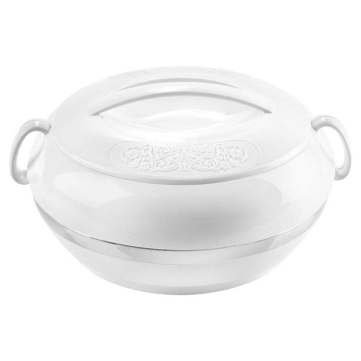 LUNCHTHERMOSKANNE Deluxe 1,6 l - Weiß, Kunststoff (22/12/22cm) - Orion 