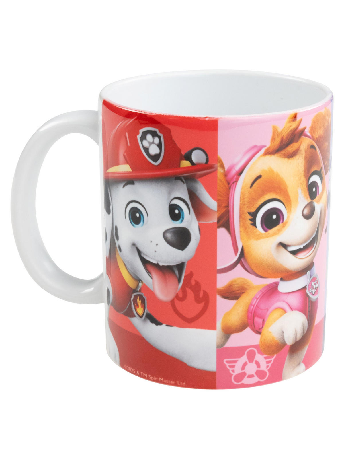 BECHER Paw Patrol Team Girl Keramik Mehrfarbig 320 ml - Rosa, Keramik (0.32L) - Paw Patrol