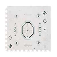 SPIELMATTE Amira Seegrass blau 120x180 - Sandfarben/Blau, Kunststoff (120/180cm)