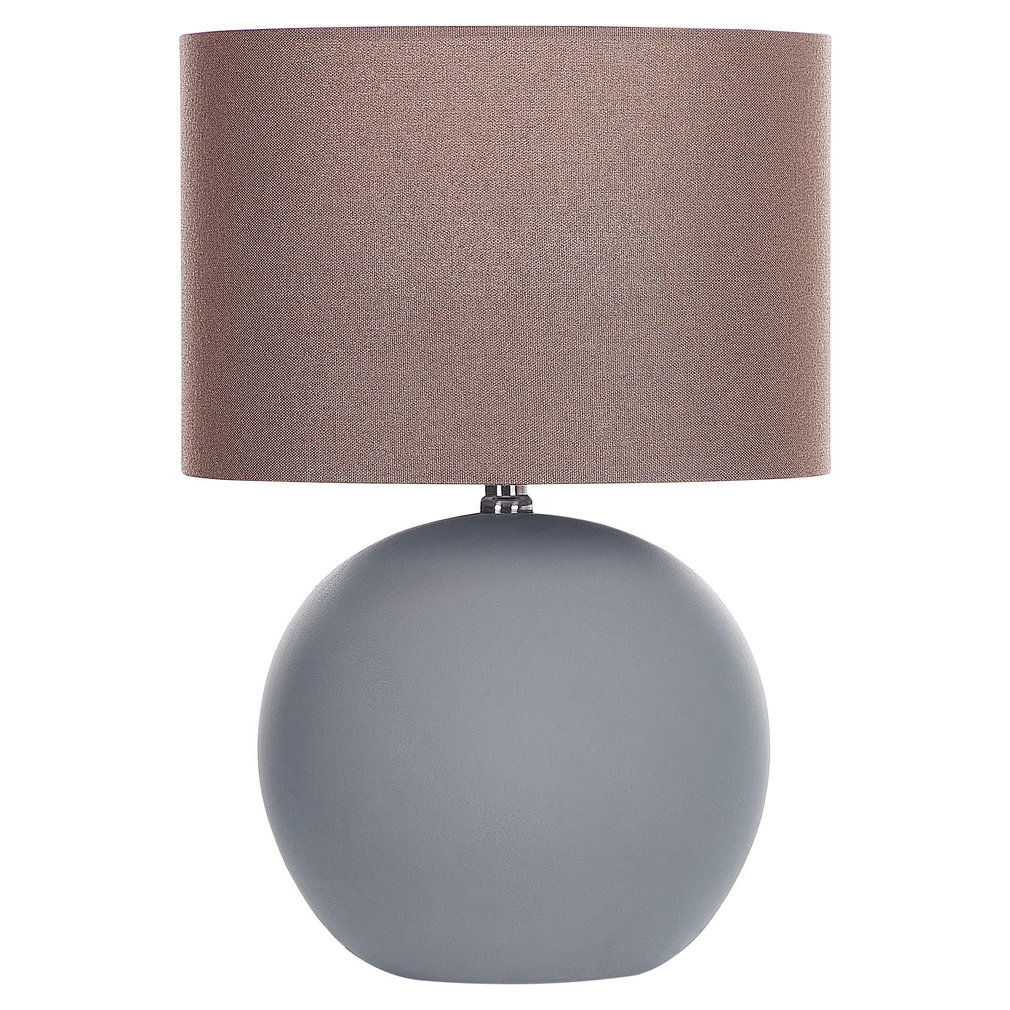 TISCHLAMPE Areoso 30/30/43 cm - Grau, Keramik (30/30/43cm) - Beliani