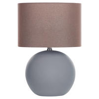 TISCHLAMPE Areoso 30/30/43 cm - Grau, Keramik (30/30/43cm) - Beliani