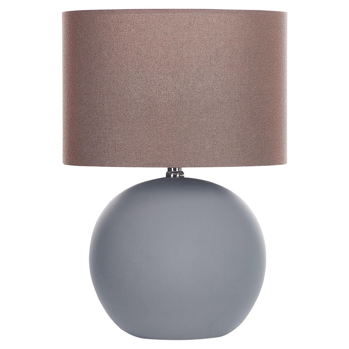 TISCHLAMPE Areoso 30/30/43 cm - Grau, Keramik (30/30/43cm) - Beliani