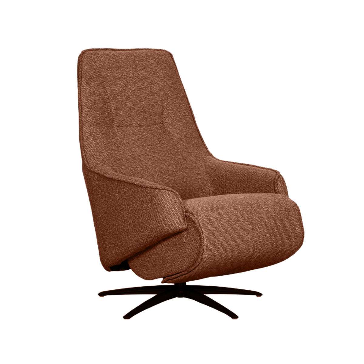 SESSEL Odense Braun 87/68/110 cm - Braun, Textil (68/110/87cm) - LABEL51